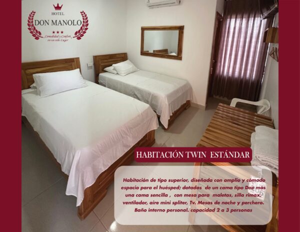 HABITACIÓN TWIN ESTÁNDAR